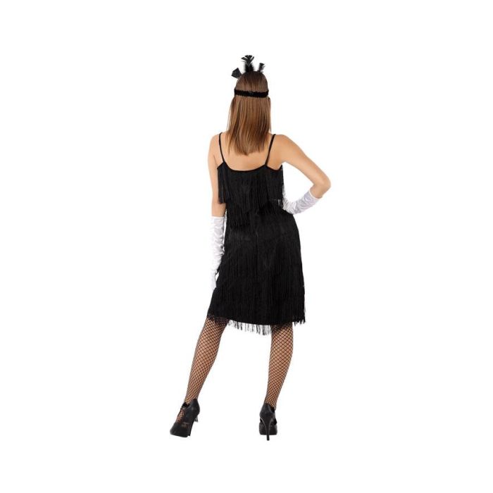 Disfraz Charleston Negro Adulto Mujer Adulto XL 2 Disfraz Charleston Negro Adulto Mujer Adulto XL 2