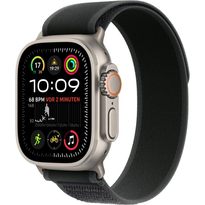 Apple 49mm Black TrailLoop-M/L - Acabado Titanio Natural 0 Apple 49mm Black TrailLoop-M/L - Acabado Titanio Natural 0