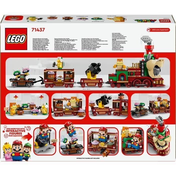 LEGO 71437 Super Mario Tren Expreso Bowser Set de Construcción con Personajes Nintendo 4