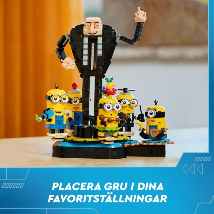 LEGO Gru Mi Villano Favorito - Set 75582 con Figura de Gru y Minions Bailando 15 LEGO Gru Mi Villano Favorito - Set 75582 con Figura de Gru y Minions Bailando 15