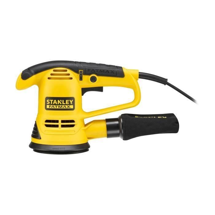 STANLEY Fatmax FME440K-QS Lijadora Excéntrica 480W, 230V, Disco 125mm, Velocidad Variable, Órbita Ø 5mm 2