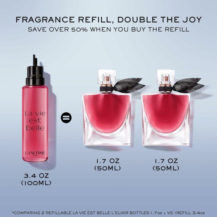 Lancôme La Vie Est Belle Elixir Eau de Parfum Recarga 100 ml 6 Lancôme La Vie Est Belle Elixir Eau de Parfum Recarga 100 ml 6