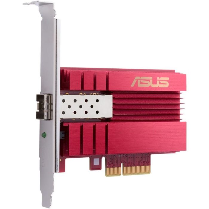 Asus XG-C100F Tarjeta de Red PCI Express SFP+ 10Gbps Fibra Óptica con Refrigeración Integrada y QoS 1 Asus XG-C100F Tarjeta de Red PCI Express SFP+ 10Gbps Fibra Óptica con Refrigeración Integrada y QoS 1