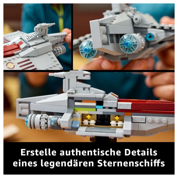 LEGO Star Wars Nave de Asalto Clase Acclamator 75404 450 Piezas 27 LEGO Star Wars Nave de Asalto Clase Acclamator 75404 450 Piezas 27