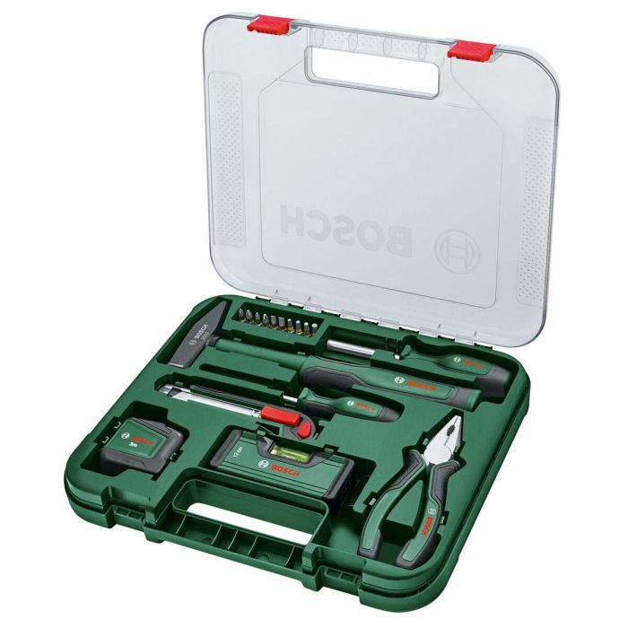 Bosch 4059952643359 Juego de Herramientas Manuales Universal 17 Piezas Kit de Reparación Versátil para Uso Doméstico 0 Bosch 4059952643359 Juego de Herramientas Manuales Universal 17 Piezas Kit de Reparación Versátil para Uso Doméstico 0