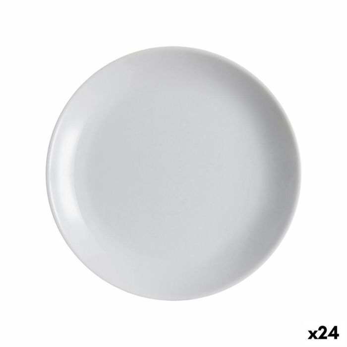 Plato de Postre Luminarc Diwali Gris Vidrio Vidrio templado (19 cm) (24 Unidades) 0 Plato de Postre Luminarc Diwali Gris Vidrio Vidrio templado (19 cm) (24 Unidades) 0