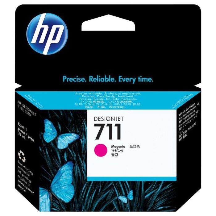 Hp Tinta Magenta Designjet T120-T520 - Nº 711 Hp Tinta Magenta Designjet T120-T520 - Nº 711