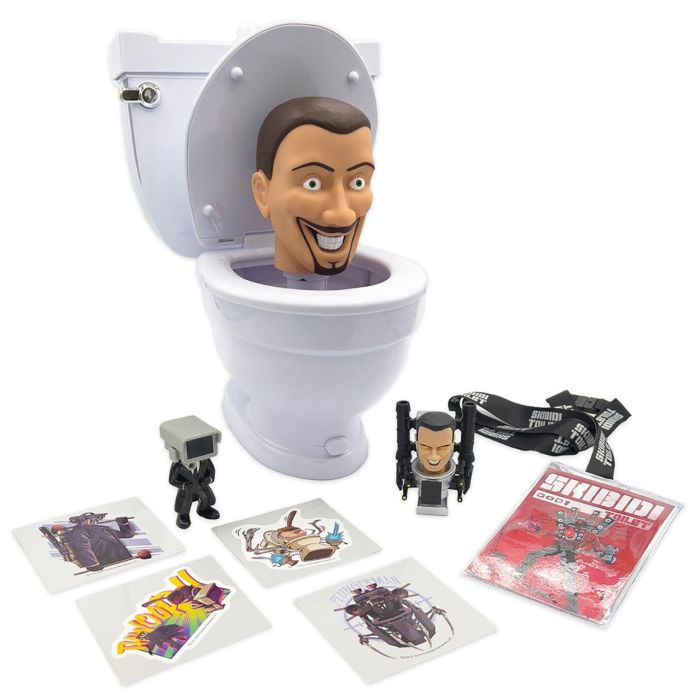 Toy Partner 1330 Skibidi Toilet Juguete Inodoro Sorpresa Misterio Figura Coleccionable para Niños +3 años Toy Partner 1330 Skibidi Toilet Juguete Inodoro Sorpresa Misterio Figura Coleccionable para Niños +3 años