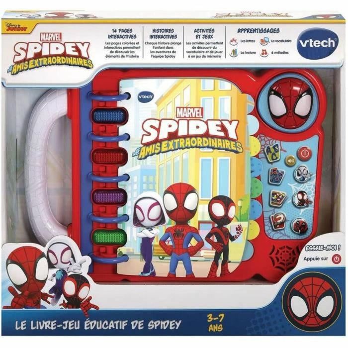 Libro interactivo infantil Vtech Spidey 1