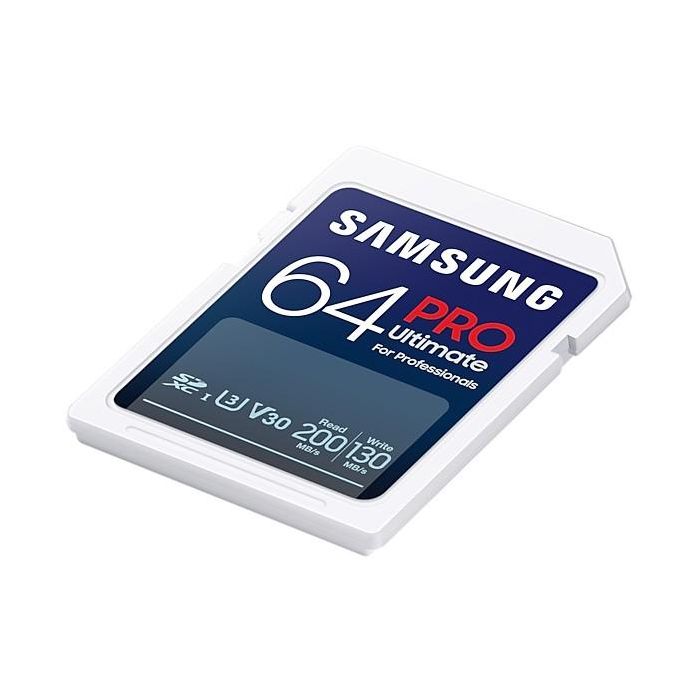 CARD Card 64GB Samsung XC PRO Ultimate (CL10) Reader retail 3