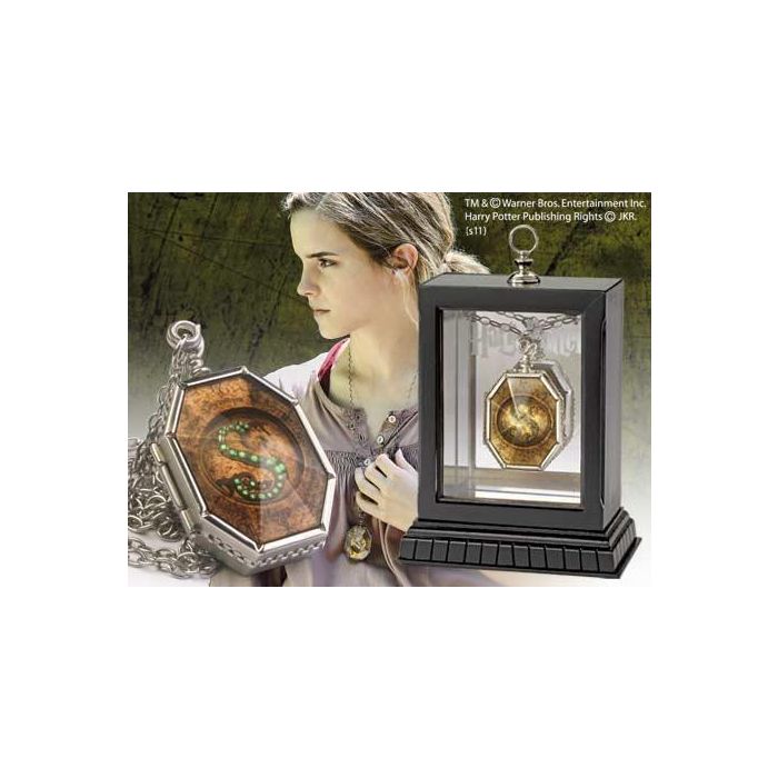 The Noble Collection Réplica del Horrocrux Guardapelo de Salazar Slytherin con Cadena - Harry Potter The Noble Collection Réplica del Horrocrux Guardapelo de Salazar Slytherin con Cadena - Harry Potter