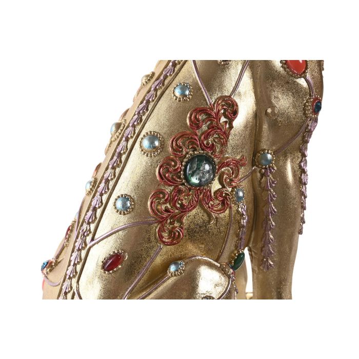 DKD Home Decor Figura Leopardo Resina Dorado 17 x 33 x 25.5 cm 2 DKD Home Decor Figura Leopardo Resina Dorado 17 x 33 x 25.5 cm 2