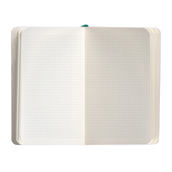 Antartik Cuaderno A6 Tapa Blanda Cuadriculado Verde Aguamarina 100 Hojas 80 gr FSC 7