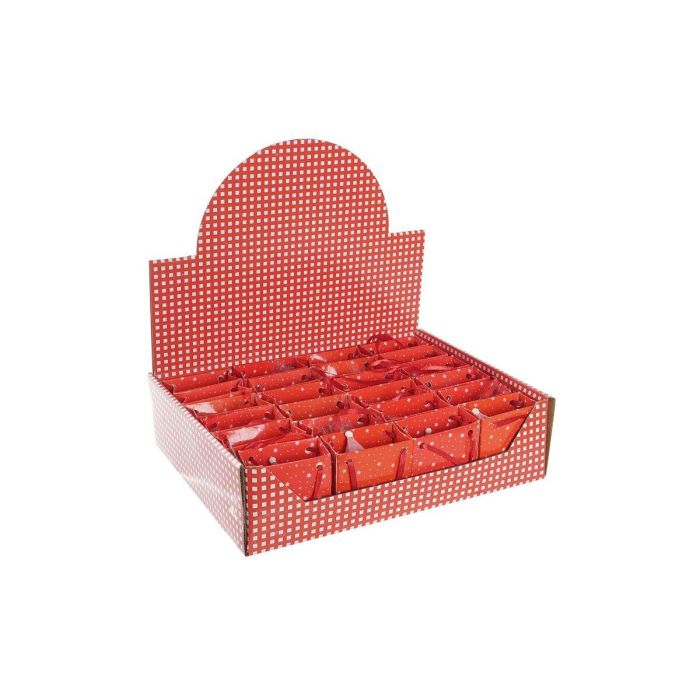 Figura Navidad Fantasia DKD Home Decor Rosa Blanco 2.5 x 4 x 3.5 cm (4 Unidades) 1 Figura Navidad Fantasia DKD Home Decor Rosa Blanco 2.5 x 4 x 3.5 cm (4 Unidades) 1
