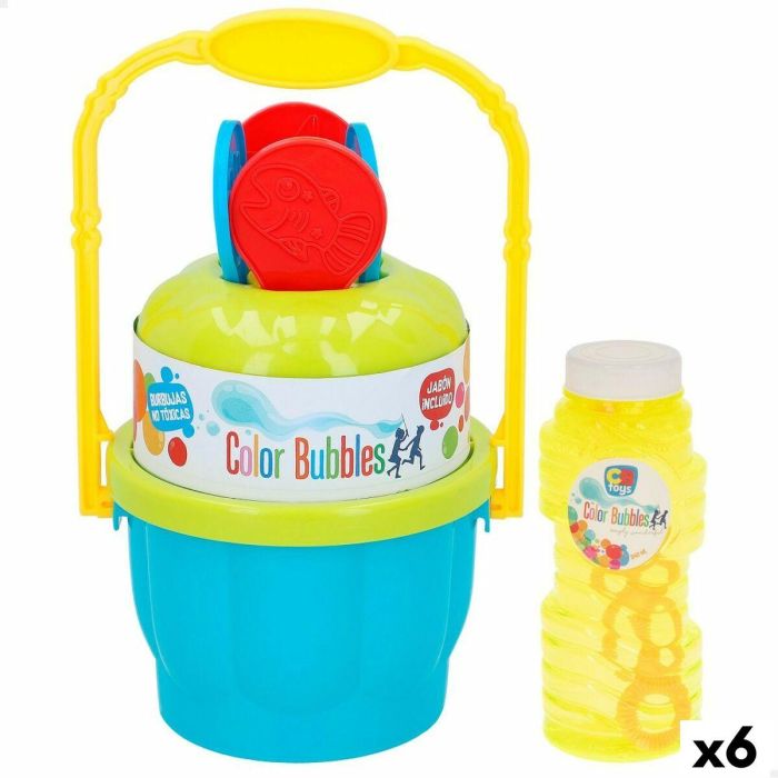 Juego de Pompas de Jabón Colorbaby 240 ml 17,5 x 28 x 13,5 cm (6 Unidades)