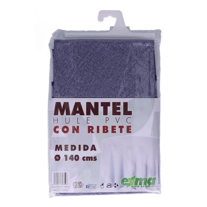 Mantel de hule ribeteado redondo colores surtidos ø140cm exma 4