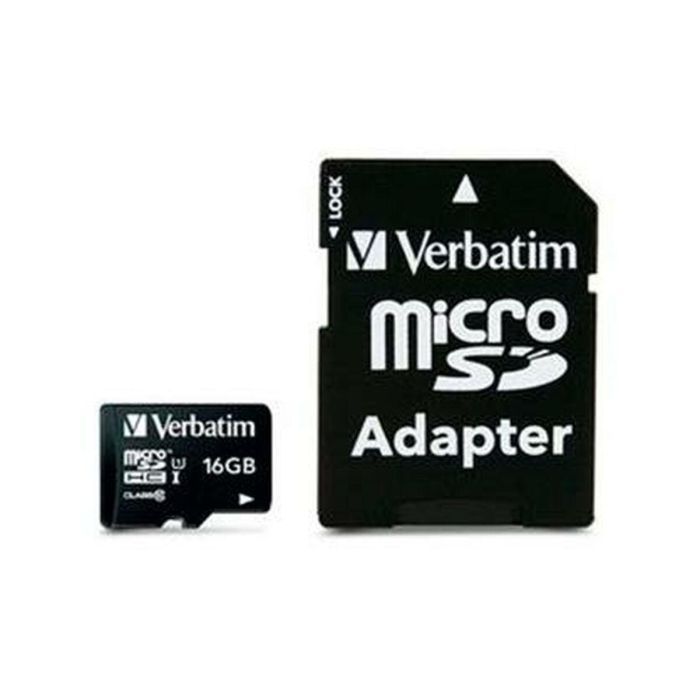 Tarjeta de Memoria SDHC Verbatim 16 GB (10 Unidades) 1 Tarjeta de Memoria SDHC Verbatim 16 GB (10 Unidades) 1