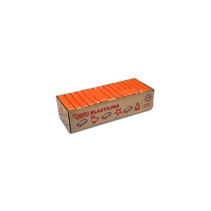 Jovi Plastilina Caja 15 Pastillas 350 gr Unicolor Naranja