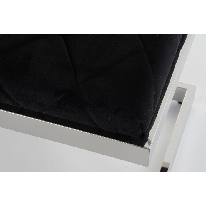 Descalzadora Moderno DKD Home Decor Negro 40 x 40 x 140 cm 2