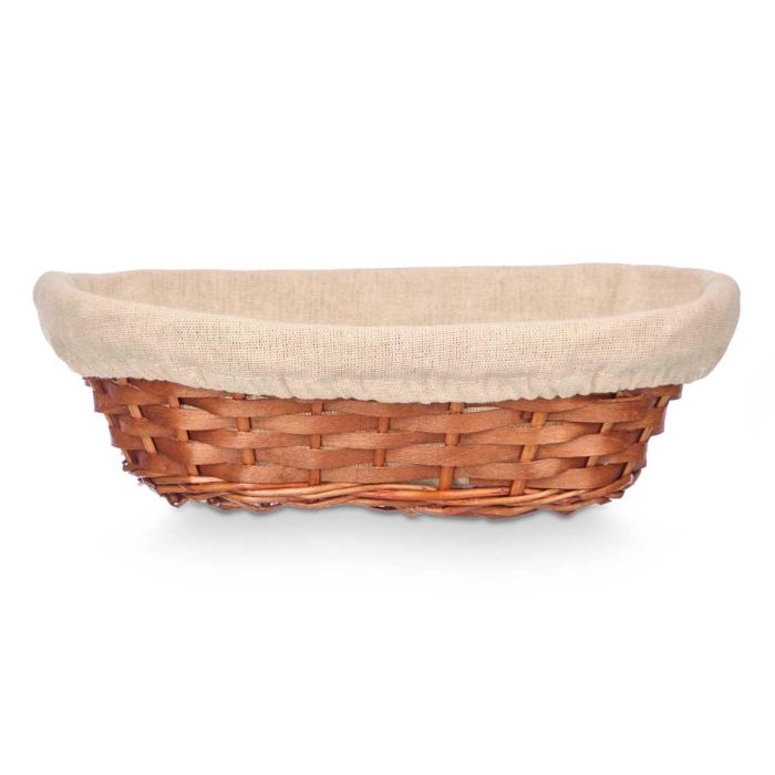 Cesta Ovalada Mimbre Madera Kipit 29X10CM (36 Unidades) 2 Cesta Ovalada Mimbre Madera Kipit 29X10CM (36 Unidades) 2