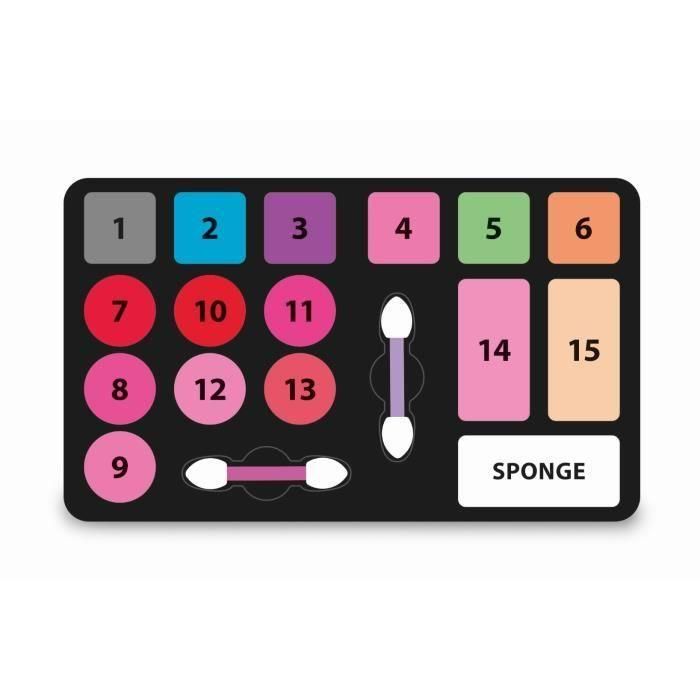 Clementoni Crazy Chic - Make -Up Palette Be a Rocker 2 Clementoni Crazy Chic - Make -Up Palette Be a Rocker 2