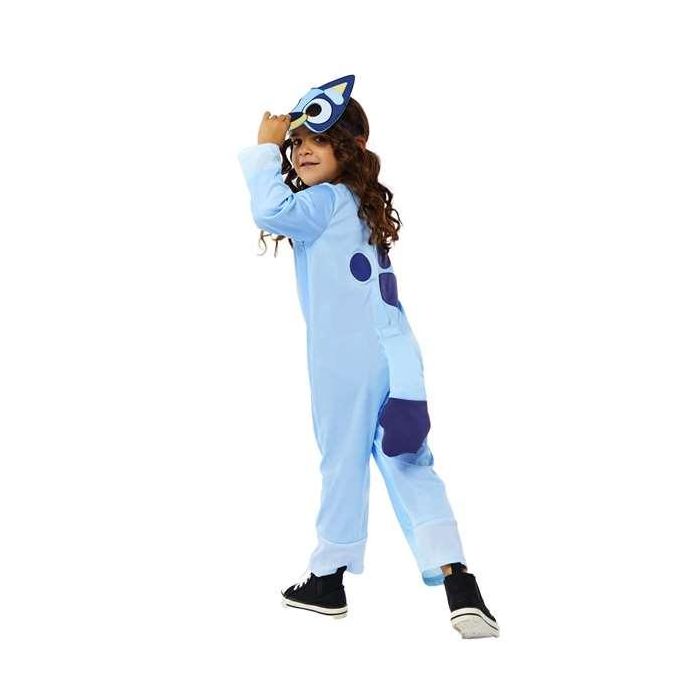 Bluey Disfraz Infantil de Personaje para Niños y Niñas - Talla 6-8 Años, Color Azul 4 Bluey Disfraz Infantil de Personaje para Niños y Niñas - Talla 6-8 Años, Color Azul 4