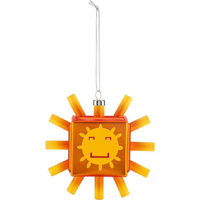 Alessi GJ02 7 Bola de Navidad Sunflake en vidrio soplado, diseño inédito 10x5x10 cm Alessi GJ02 7 Bola de Navidad Sunflake en vidrio soplado, diseño inédito 10x5x10 cm