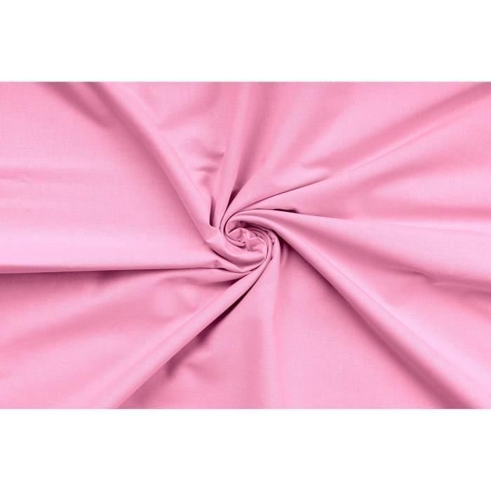 Juego de cama ASI8684282600800 - 1 funda nórdica 220x240 cm + 2 fundas almohada 60x60 cm - 100% algodón reforzado - Rosa 2 Juego de cama ASI8684282600800 - 1 funda nórdica 220x240 cm + 2 fundas almohada 60x60 cm - 100% algodón reforzado - Rosa 2