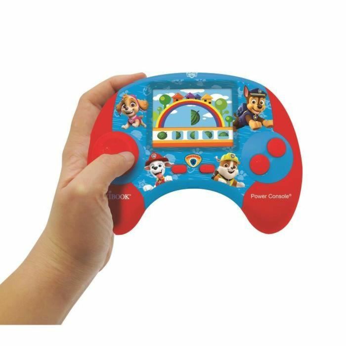 LEXIBOOK - Consola educativa bilingüe francés/inglés - Paw Patrol con pantalla LCD de 2,8 pulgadas - rojo/azul - JCG100DPi1 2