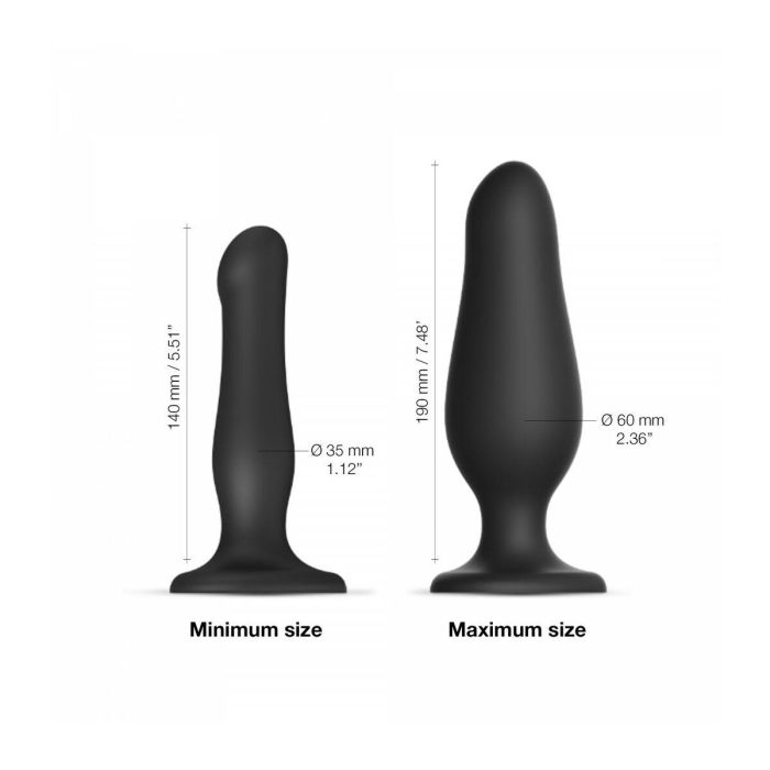 Plug Anal Strap-on-me 6017500 Negro 4