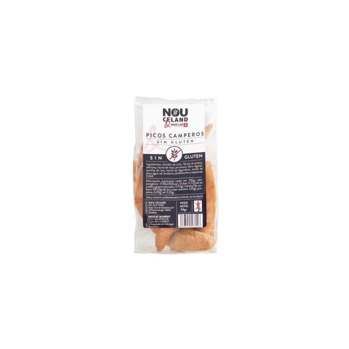NOUCELAND Picos Camperos 50Gr. Sin Gluten