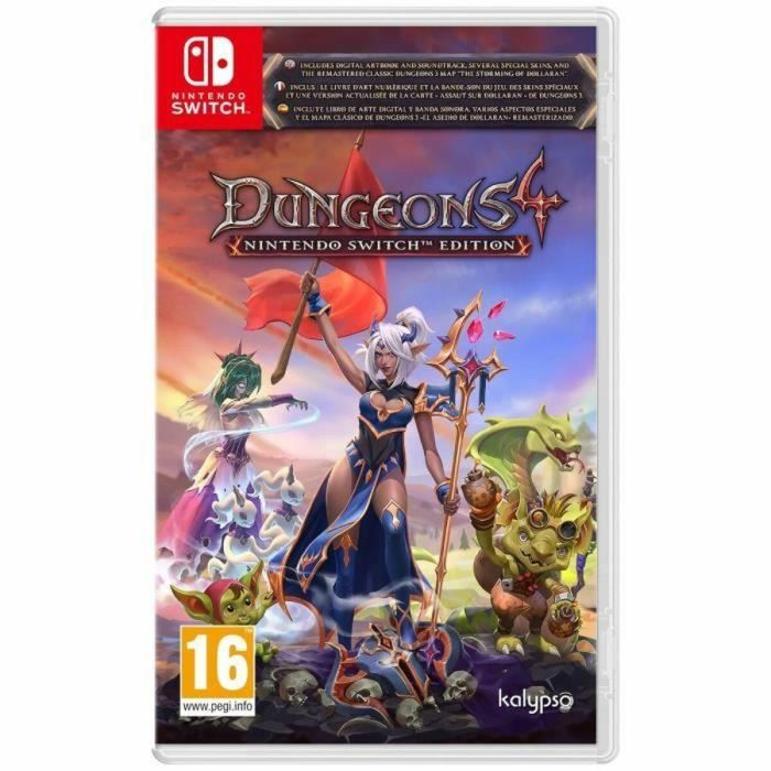 Dungeons 4 - Juego de Nintendo Switch - Edición Deluxe