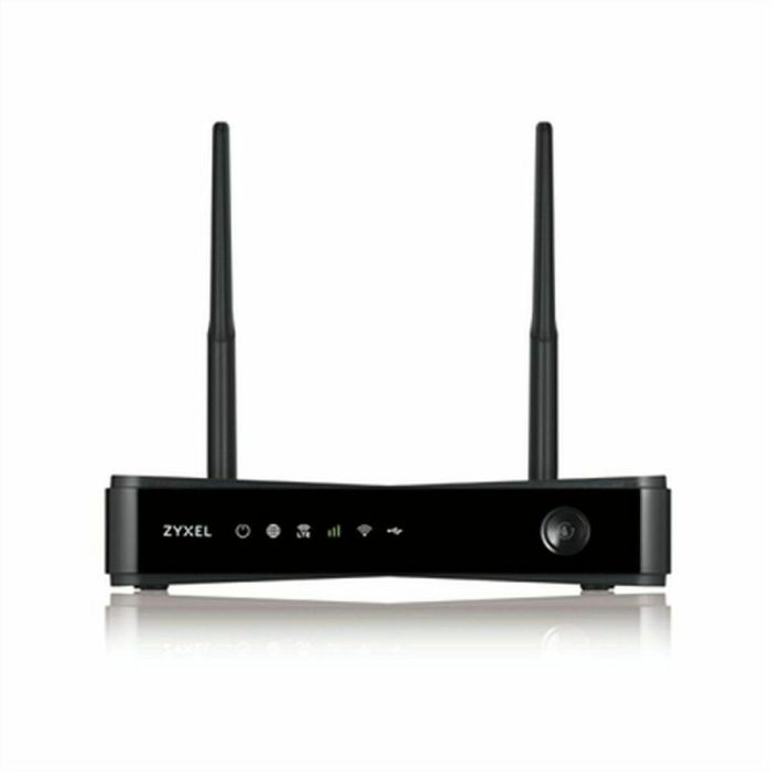 Zyxel LTE3301-PLUS Router de sobremesa inalámbrico 4G LTE-A Doble Banda (2.4/5GHz) Wi-Fi 5 Gigabit Ethernet SIM USB Negro