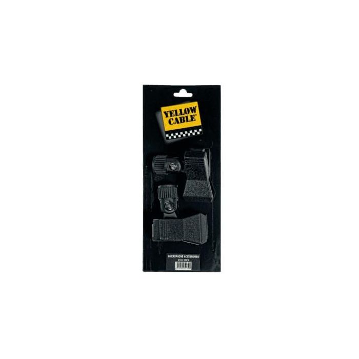 Pinza Par Microfono Yellow Cable