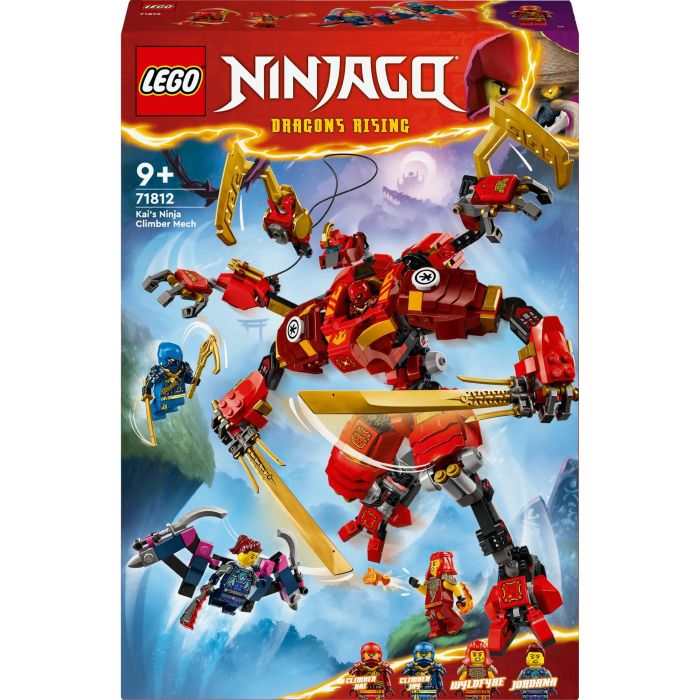 LEGO 71812 NINJAGO Robot Escalador Ninja de Kai, Set de Aventura para Niños 0 LEGO 71812 NINJAGO Robot Escalador Ninja de Kai, Set de Aventura para Niños 0