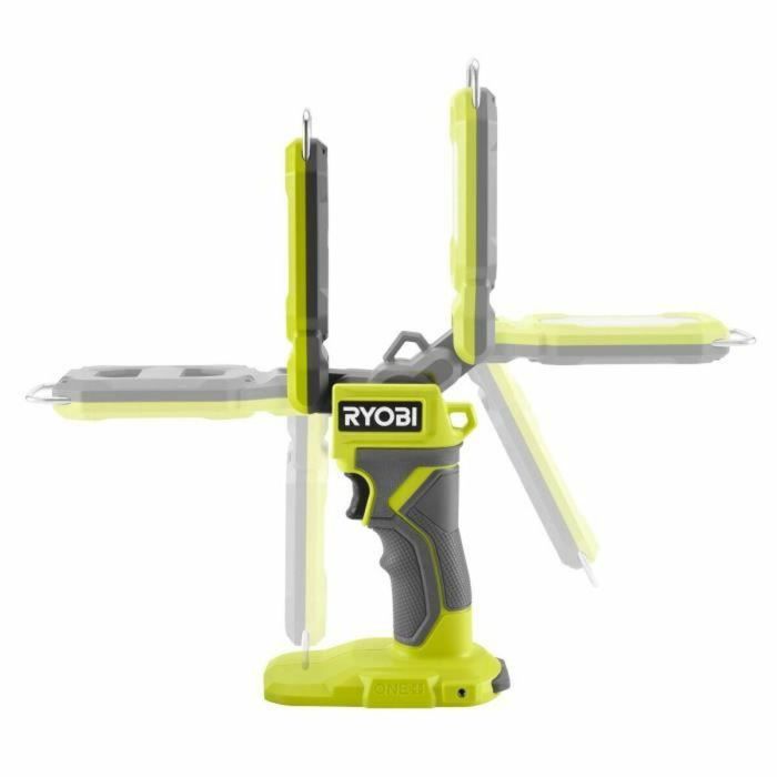 Ryobi RYO4892210239631 Linterna LED compacta 18V, 3 intensidades: 800/400/100 Lúmenes, Plegable y con gancho 0 Ryobi RYO4892210239631 Linterna LED compacta 18V, 3 intensidades: 800/400/100 Lúmenes, Plegable y con gancho 0