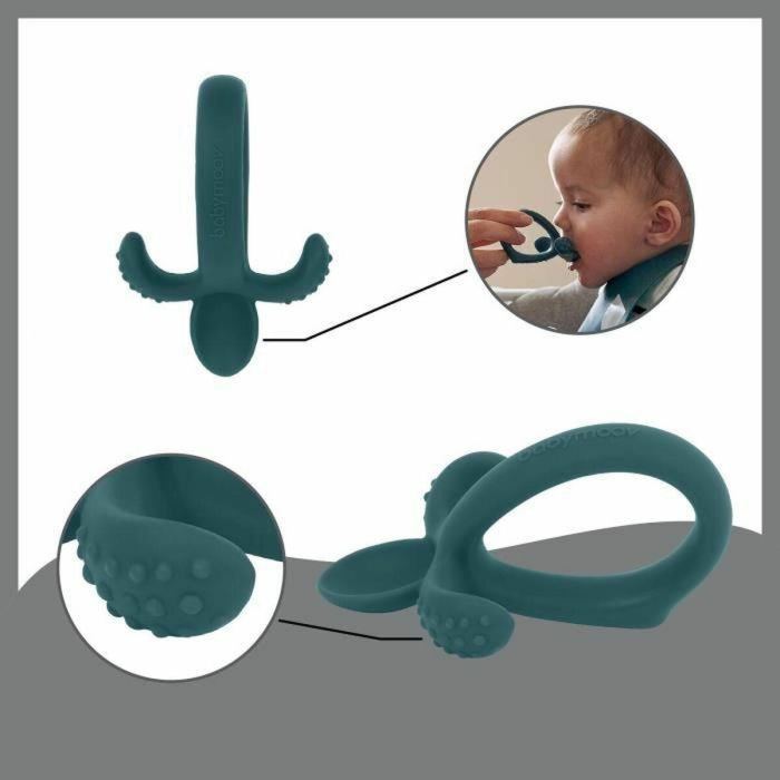 Babymoov FIRST'ISY Juego de Comidas Bebé 6-12 Meses 3 Piezas: Bol Antideslizante, Cuchara 360°, Babero Recuperador, Perro Azul 1 Babymoov FIRST'ISY Juego de Comidas Bebé 6-12 Meses 3 Piezas: Bol Antideslizante, Cuchara 360°, Babero Recuperador, Perro Azul 1