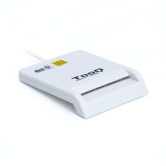 Lector de DNI TooQ TQR-210W/ Blanco Lector de DNI TooQ TQR-210W/ Blanco