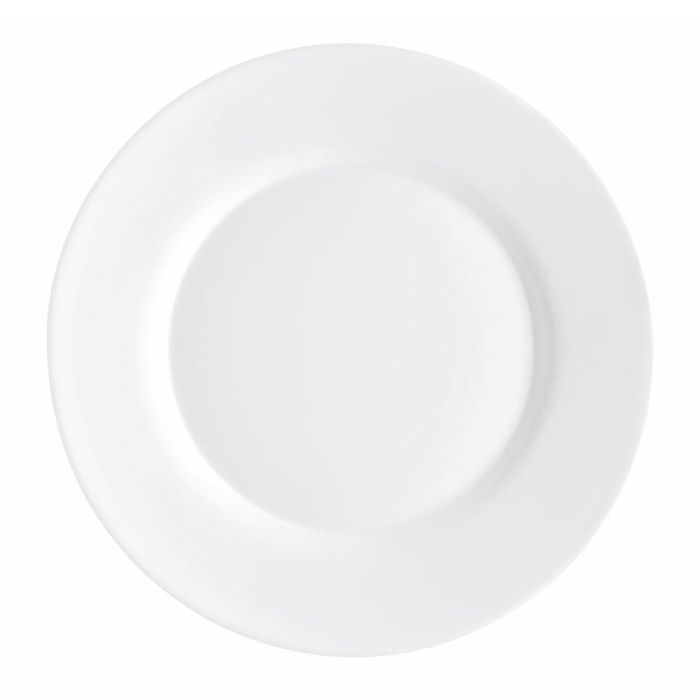 Bormioli Rocco Plato Llano Toledo Vidrio Opal Templado 25 cm Blanco, Extra Resistente, Apilable, Apto Microondas y Lavavajillas, Fabricado en España Bormioli Rocco Plato Llano Toledo Vidrio Opal Templado 25 cm Blanco, Extra Resistente, Apilable, Apto Microondas y Lavavajillas, Fabricado en España