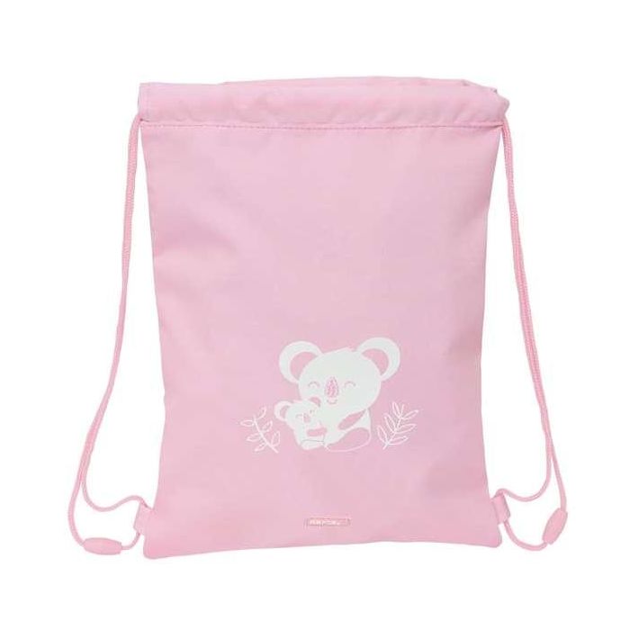 Bolsa Mochila con Cuerdas Safta Koala Rosa 26 x 34 x 1 cm 0 Bolsa Mochila con Cuerdas Safta Koala Rosa 26 x 34 x 1 cm 0