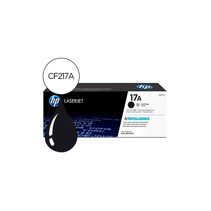 HP 17A Toner HP17A Negro (CF217A)