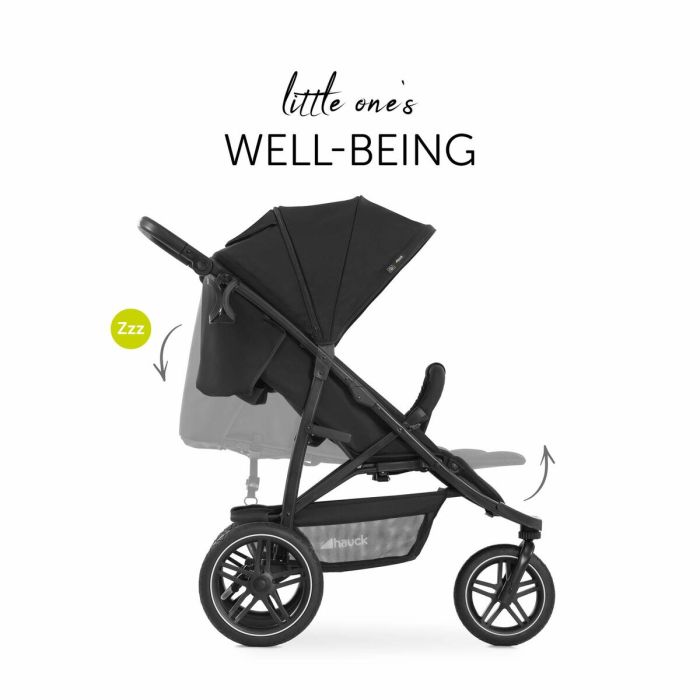 Carro de Paseo para Bebé Hauck Negro 43 Carro de Paseo para Bebé Hauck Negro 43