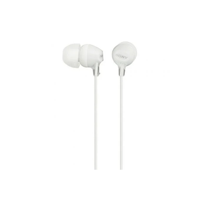Sony MDREX15LPW Auriculares Intrauditivos con Jack 3.5, Blancos