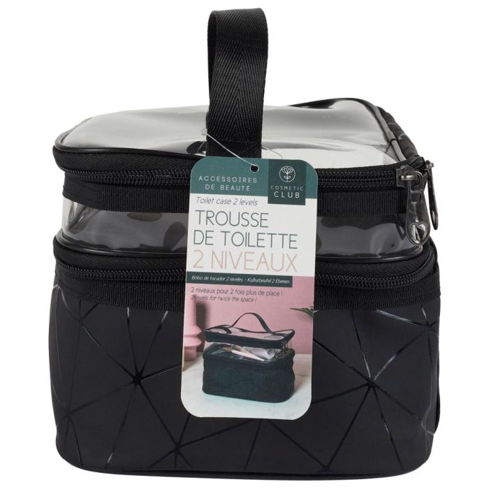 Cosmetic Club Neceser 2 Niveles PVC 2 Cosmetic Club Neceser 2 Niveles PVC 2