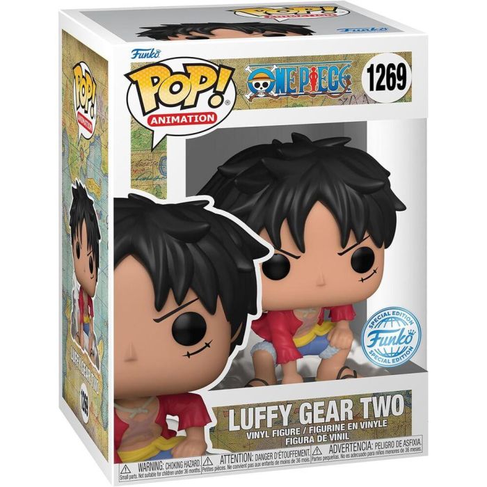 Figura POP One Piece Luffy Gear Two Exclusive 1