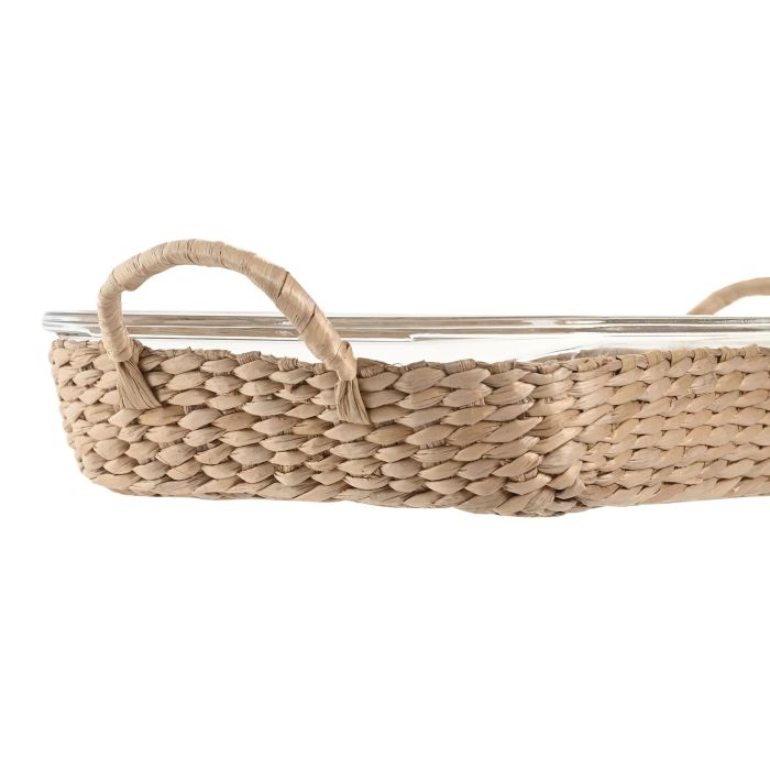 Bandeja Basicos DKD Home Decor Natural 21.4 x 8 x 38 cm (12 Unidades) 2 Bandeja Basicos DKD Home Decor Natural 21.4 x 8 x 38 cm (12 Unidades) 2