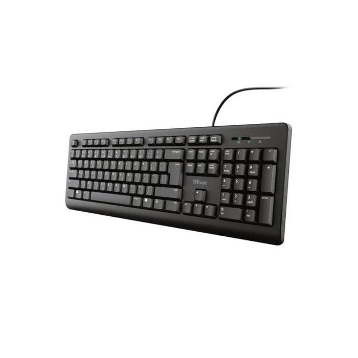 Trust Teclado Tk150 Tamaño Compacto Tecleado Silenciado Resistente A Los Vertidos Cable 1.8M Trust Teclado Tk150 Tamaño Compacto Tecleado Silenciado Resistente A Los Vertidos Cable 1.8M