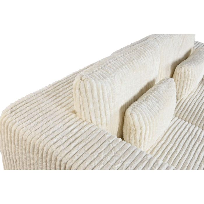 Sofá Home ESPRIT Crema Scandi 220 x 158 x 91 cm 3 Sofá Home ESPRIT Crema Scandi 220 x 158 x 91 cm 3