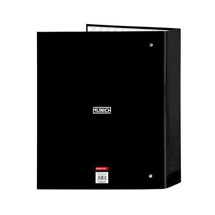 Carpeta de anillas Munich Lagoon Negro A4 27 x 33 x 6 cm 1 Carpeta de anillas Munich Lagoon Negro A4 27 x 33 x 6 cm 1