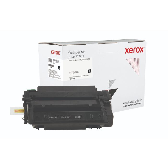 Xerox Everyday Toner Negro Laserjet 2400, 2400Dn, 2410, 2420, 2420D, 2430, 2430T, 2430Tn, 2430Dtn - Q6511A Xerox Everyday Toner Negro Laserjet 2400, 2400Dn, 2410, 2420, 2420D, 2430, 2430T, 2430Tn, 2430Dtn - Q6511A